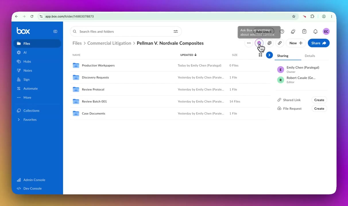 Review Legal Discovery Documents in Box — video poster