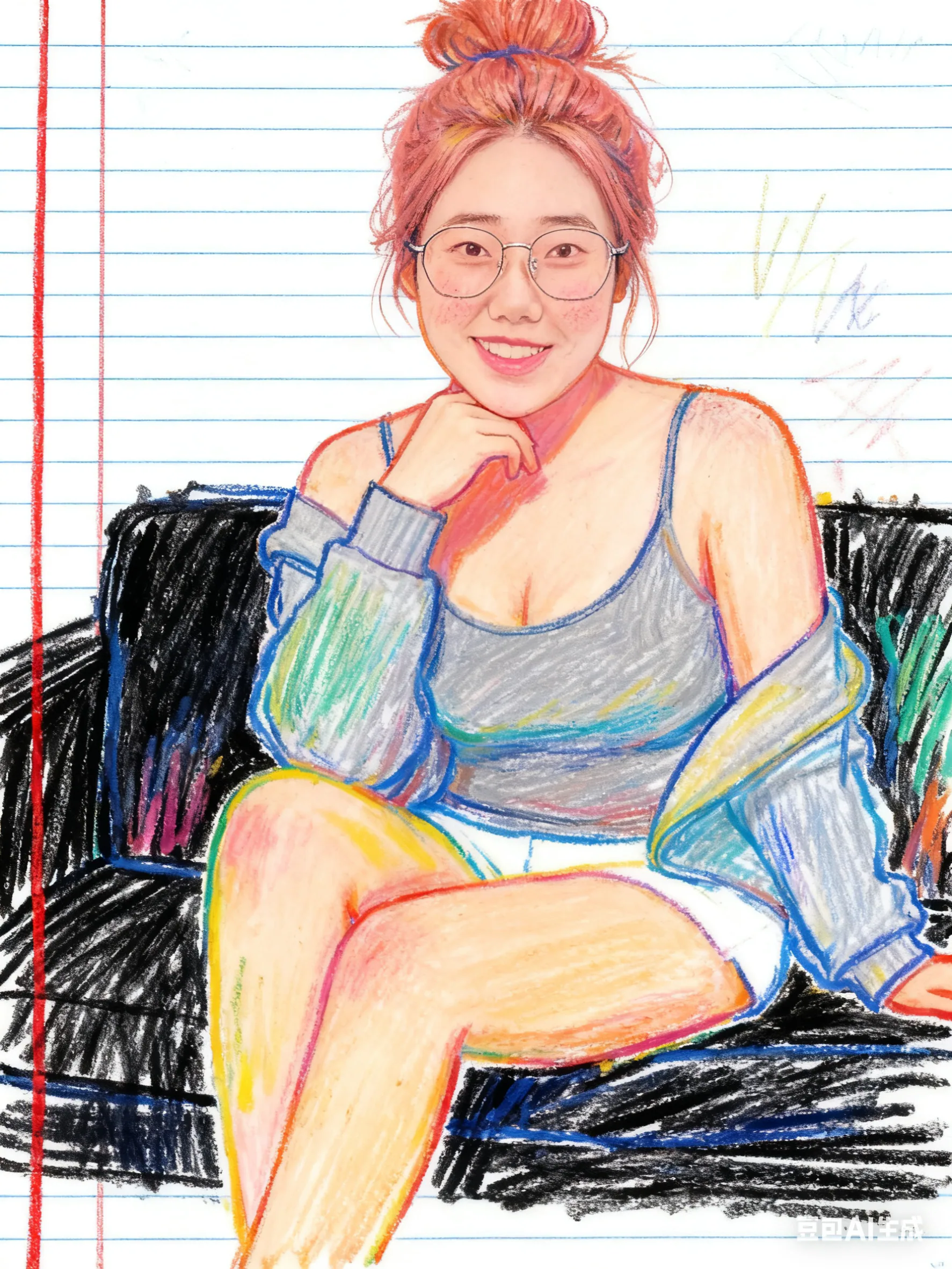 蜡笔简笔画